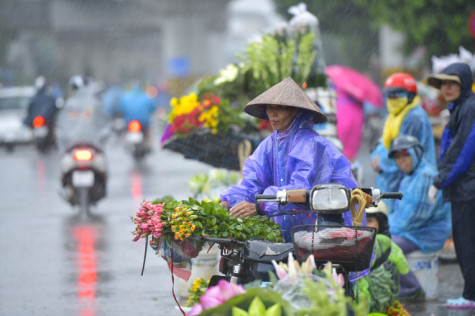 Bắc Bộ có mưa phùn, Nam Bộ nắng nóng