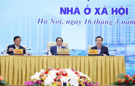 Thủ tướng chủ trì Hội nghị tháo gỡ khó khăn, thúc đẩy phát triển nhà ở xã hội