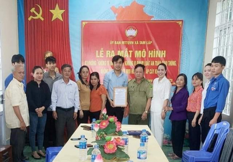 Ấp Cây Khô sáng, xanh, sạch, đẹp