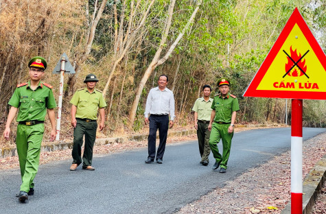 Huyện Dầu Tiếng: Tích cực phòng ngừa “giặc lửa” trong mùa khô