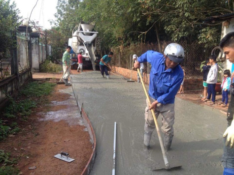 Xã Long Hòa, huyện Dầu Tiếng: Hiệu quả phong trào xã hội hóa xây dựng giao thông nông thôn