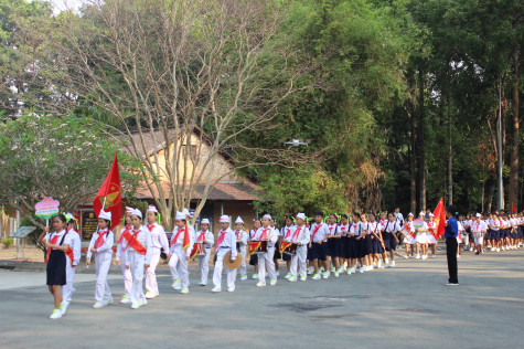 TP.Thủ Dầu Một: 23 liên đội tham dự hội thi Nghi thức Đội - Chỉ huy Đội giỏi