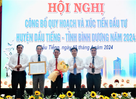 Công bố đồ án quy hoạch vùng huyện Dầu Tiếng đến năm 2040