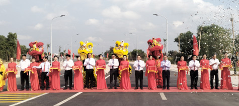 TX.Bến Cát: Khánh thành công trình xây dựng cầu Đò mới qua sông Thị Tính