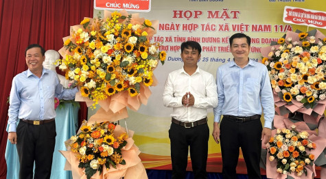 Liên minh Hợp tác xã tỉnh: Họp mặt kỷ niệm 13 năm Ngày Hợp tác xã Việt Nam