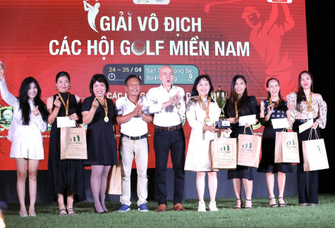 Giải vô địch các Hội Golf miền Nam 2024: Bình Dương giành cú đúp vô địch