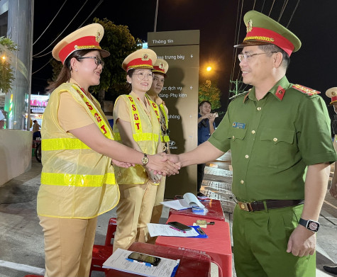 Ra quân kiểm soát trật tự an toàn giao thông dịp lễ