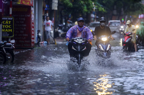 Thời tiết ngày 2-5: Bắc Bộ và Bắc Trung Bộ có mưa rào và dông