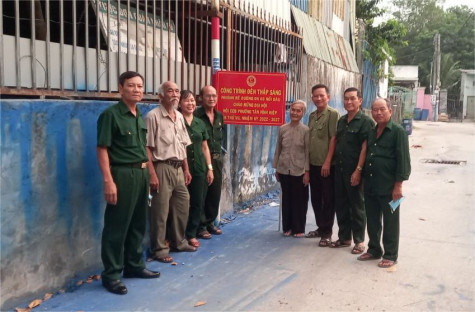 Cựu chiến binh phường Tân Vĩnh Hiệp (Tp.Tân Uyên): Đẩy mạnh phong trào thi đua “Cựu chiến binh gương mẫu”