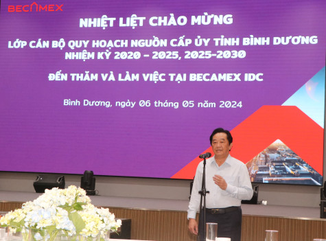 Lãnh đạo tỉnh gặp mặt cán bộ quy hoạch nguồn cấp ủy tỉnh Bình Dương