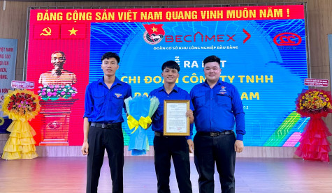 Ra mắt chi đoàn trong doanh nghiệp khu vực ngoài Nhà nước