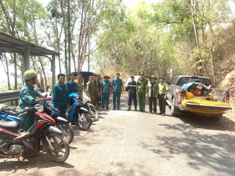 Phòng, chống cháy rừng phòng hộ Núi Cậu Dầu Tiếng: Phòng ngừa là chính, chủ động phát hiện để xử lý