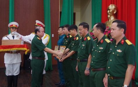 Bộ Chỉ huy Quân sự tỉnh: Thi đua cao điểm chào mừng Đại hội thi đua quyết thắng