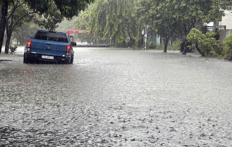 Nhiều khu vực xuất hiện mưa dông, có nơi mưa rất to