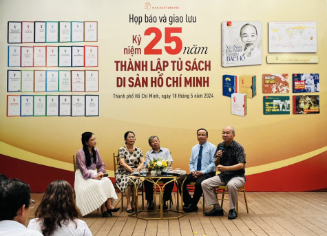 25 năm Tủ sách Di sản Hồ Chí Minh -  từ hiểu đến làm theo Bác