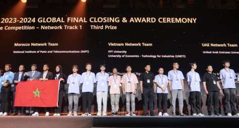 Sinh viên Việt Nam giành giải Ba cuộc thi toàn cầu Huawei ICT Competition