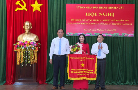 TP.Bến Cát: Phong trào thi đua bám sát yêu cầu, mục tiêu phát triển của địa phương