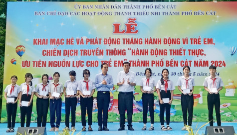 TP.Bến Cát: Phát động Tháng hành động vì trẻ em