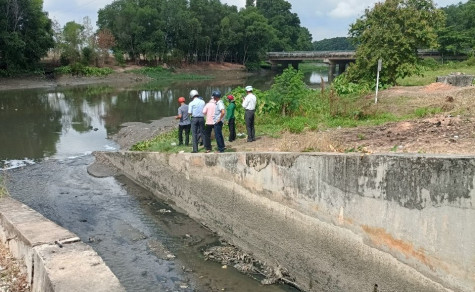 Phường Thới Hòa, TP.Bến Cát: Khảo sát hiện trạng hành lang bảo vệ sông, suối, kênh, rạch trên địa bàn