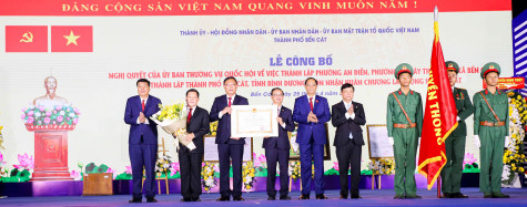 TP.Bến Cát: Thi đua xây dựng thành phố giàu đẹp, hiện đại, văn minh