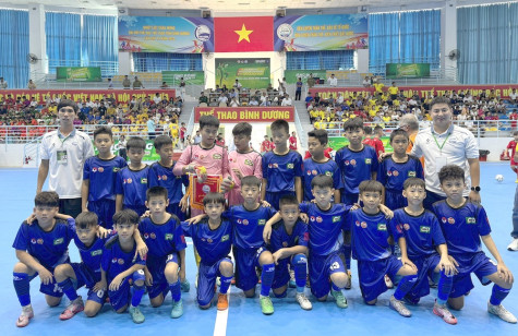 U11 Bình Dương giành vé dự Vòng chung kết U11 toàn quốc 2024