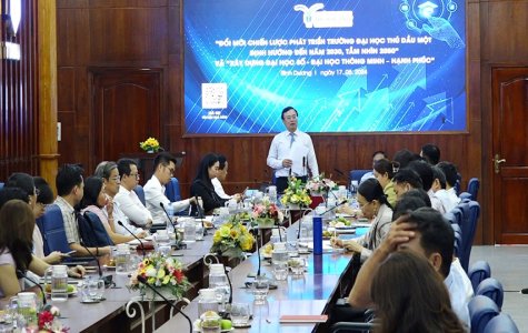 Trường Đại học Thủ Dầu Một: Tiên phong đổi mới hướng tới phát triển bền vững