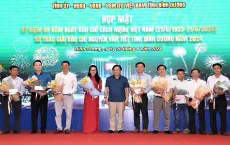 Họp mặt kỷ niệm 99 năm Ngày Báo chí Cách mạng Việt Nam và trao giải thưởng Nguyễn Văn Tiết năm 2024