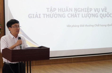 Tập huấn nghiệp vụ giải thưởng chất lượng quốc gia năm 2024