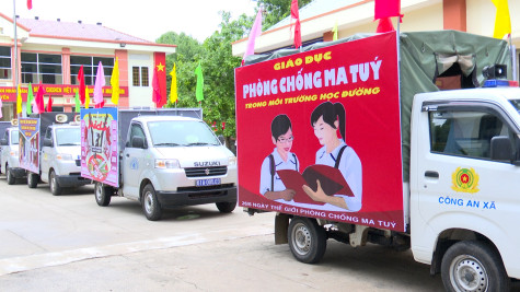 Các huyện Bàu Bàng, Bắc Tân Uyên: Ra quân tuyên truyền Ngày toàn dân phòng chống ma túy (26-6)