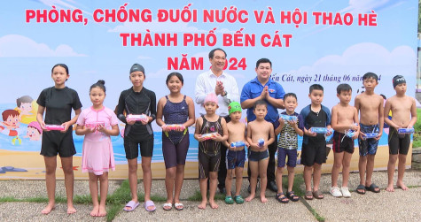 TP.Bến Cát: Sôi nổi hội thao hè 2024