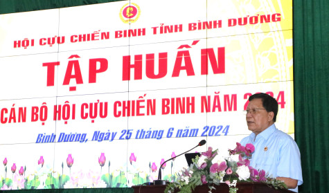 Hơn 200 cán bộ cựu chiến binh tham gia tập huấn công tác hội