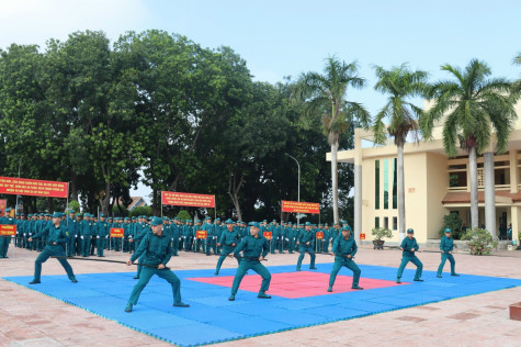 TP.Bến Cát: Hiệu quả từ mô hình “3 có” trong xây dựng lực lượng dân quân tự vệ