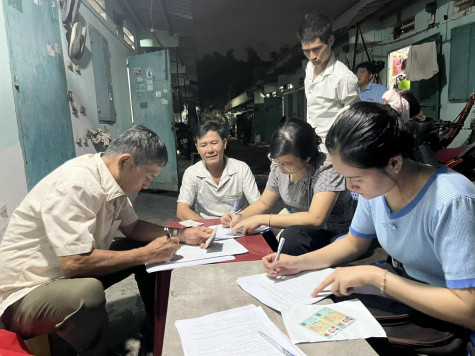 TP.Tân Uyên: “Về đích” sớm việc thu thập, số hoá dữ liệu thông tin người lao động