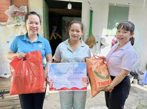 Hội LHPN phường Phú Chánh (TP.Tân Uyên): Trao “Căn phòng yêu thương” cho nữ công nhân