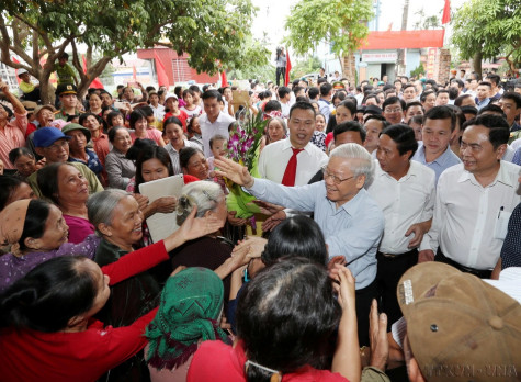 Tổng Bí thư Nguyễn Phú Trọng - Nhà Lãnh đạo lỗi lạc, trọn đời vì nước, vì dân