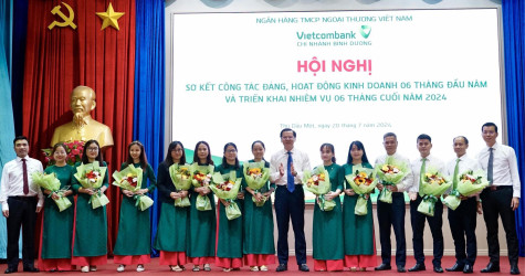 Vietcombank Bình Dương đồng hành  doanh nghiệp trong hoạt động sản xuất kinh doanh