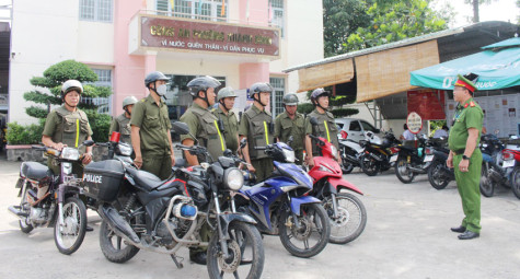 Lực lượng bảo vệ an ninh trật tự cơ sở: Hỗ trợ cho công tác phòng ngừa, trấn áp tội phạm