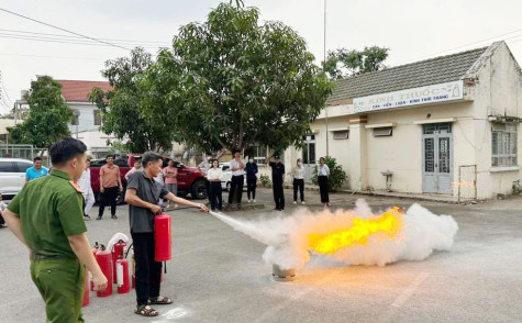 Tuyên truyền nâng cao kỹ năng PCCC cho người dân