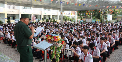 Hội Cựu chiến binh Tp.Bến Cát: Phối hợp tuyên truyền pháp luật cho hàng ngàn người dân