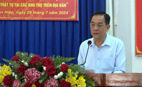 TP.Tân Uyên: Lãnh đạo thành phố đối thoại với người dân về đảm bảo an ninh trật tự tại các khu nhà trọ