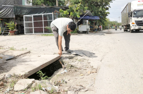 Sau phản ánh của Báo Bình Dương về một số tồn tại trên đường Nguyễn Du: Đơn vị liên quan khẩn trương khắc phục