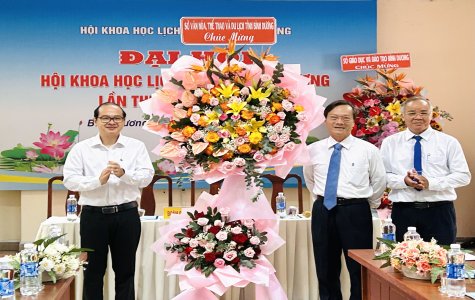 Hội Khoa học Lịch sử tỉnh Bình Dương tổ chức Đại hội nhiệm kỳ 2024 - 2029