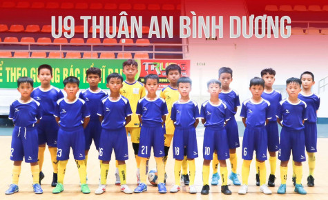 Giải bóng đá U9 toàn quốc 2024: U9 Thuận An Bình Dương rơi vào bảng tử thần