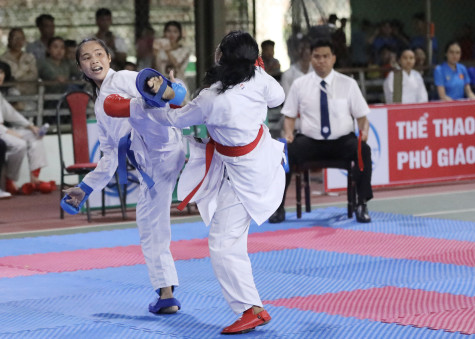 Giải vô địch Karate tỉnh Bình Dương năm 2024: Phú Giáo nhất toàn đoàn