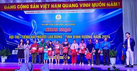 Khai mạc hội thi “Tiếng hát người lao động” tỉnh Bình Dương năm 2024