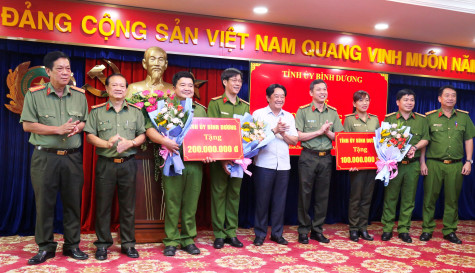 Công an tỉnh Bình Dương: Tự hào truyền thống 79 năm chiến đấu, xây dựng và trưởng thành