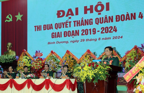 Xây dựng Quân đoàn 4 thực sự tinh, gọn, mạnh