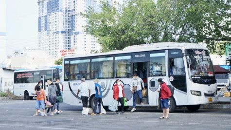 Vận tải hành khách dịp Quốc khánh 2-9: Bảo đảm thông suốt, an toàn