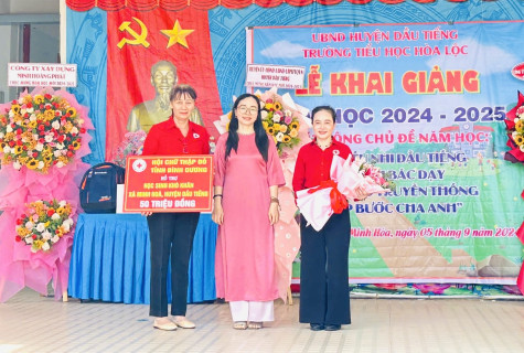 Hội Chữ thập đỏ tỉnh: Tiếp thêm động lực học tập cho học sinh có hoàn cảnh khó khăn