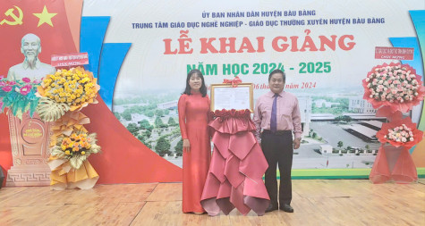 Thành lập Trung tâm Giáo dục nghề nghiệp - Giáo dục thường xuyên huyện Bàu Bàng